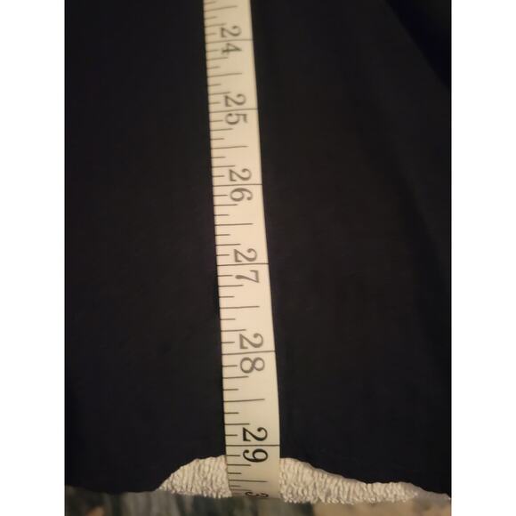 Torrid Black Peek a boo Cold Shoulder V-Neck Short Sleeve Flowing Blouse Top 3XL - Picture 7 of 8